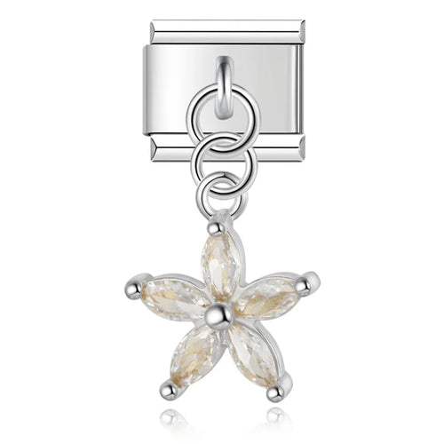 Charm Chien et Fleur - DJ1381 NO 6