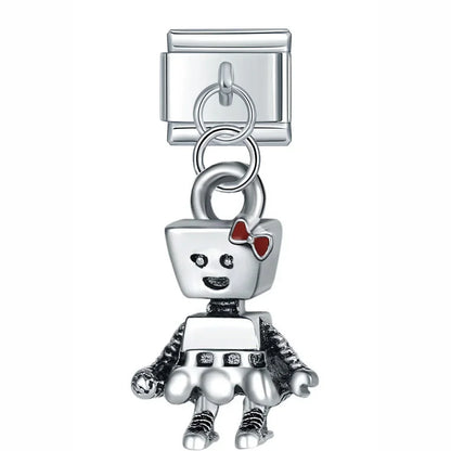 Quirky Mix Charm Collection — 9mm Italian Bracelet