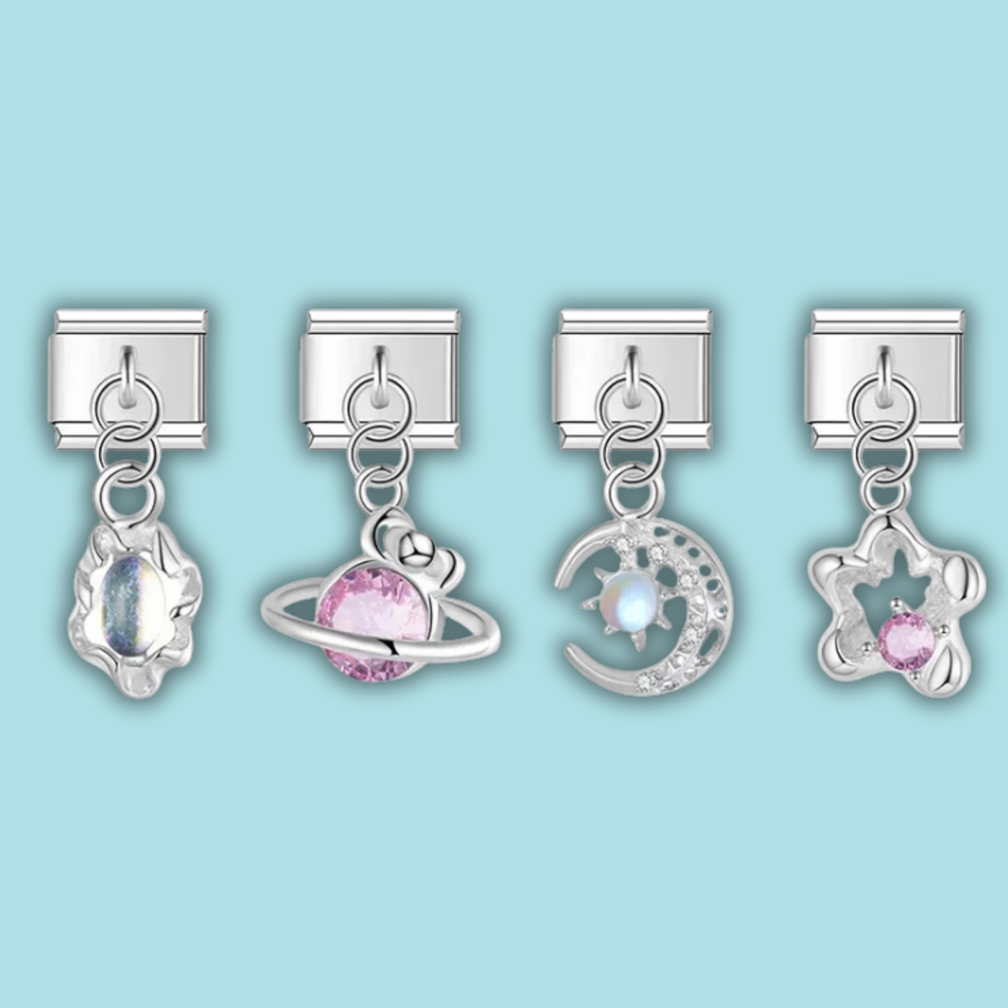 Starry Sky Charm Collection — 9mm Italian Bracelet