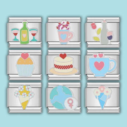 Sweet Treats Charm Collection — 9mm Italian Bracelet