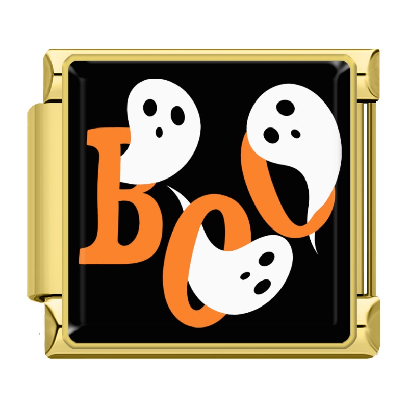 Charm Boo et Trois Fantômes — Doré | Lymette