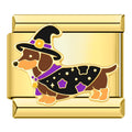 Charm Chien au Chapeau de Sorcière | Lymette