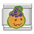 Charm Citrouille au Chapeau Violet | Lymette