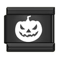 Charm Citrouille Blanche Souriante | Lymette