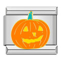 Charm Citrouille Orange Souriante | Lymette