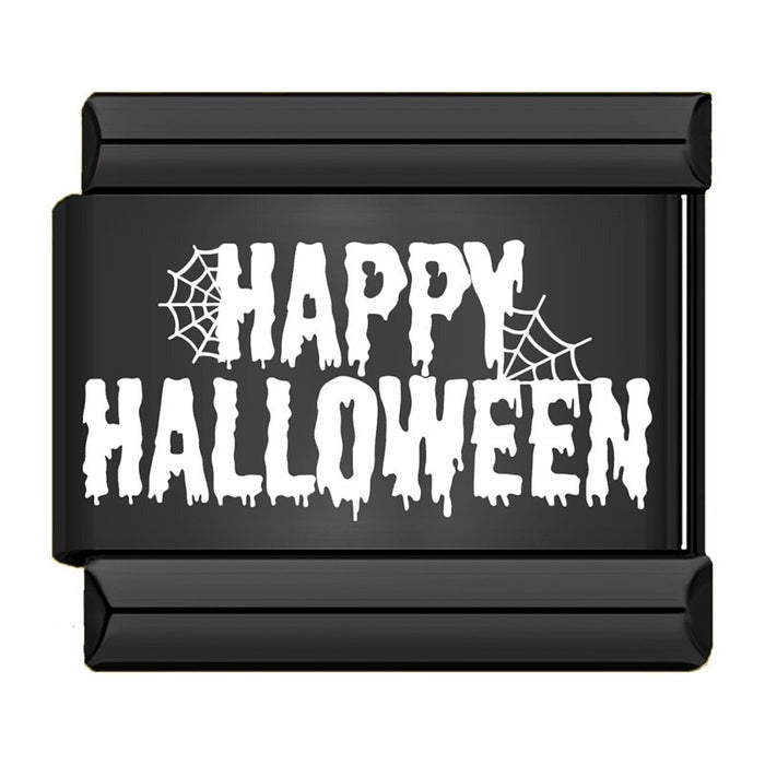 Charm Happy Halloween Blanc | Lymette