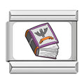 Charm Livre Violet de Sortilèges | Lymette