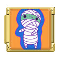 Charm Momie Verte Cartoon — Doré | Lymette