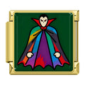 Charm Vampire à Cape Violette — Doré | Lymette