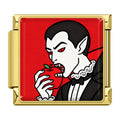 Charm Vampire à la Rose Rouge — Doré | Lymette