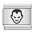 Charm Visage de Vampire Noir | Lymette
