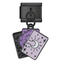 Pendentif Cartes Violettes de Tarot | Lymette