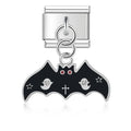 Pendentif Chauve-Souris Noire aux Motifs Magiques | Lymette