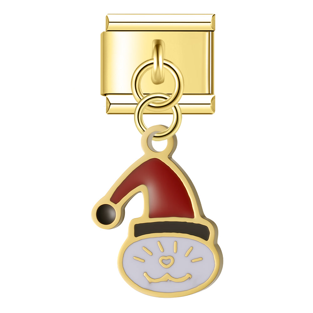 Pendentif Citrouille au Chapeau Rouge | Lymette