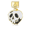 Pendentif Crâne Blanc à Contour Noir | Lymette
