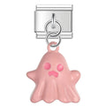 Pendentif Fantôme Rose aux Yeux Roses | Lymette