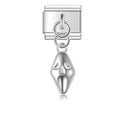 Pendentif Masque Hurlant Argenté | Lymette